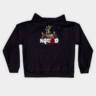 Left 4 Dead Squad (white) Kids Hoodie